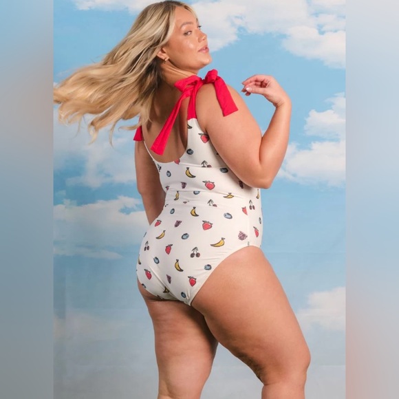 LIME RICKI x TRUFRU Collab NWOT
FRUIT BASKET SHOULDER-TIE ONE-PIECE SIZE 2X - Picture 2 of 12